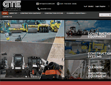 Tablet Screenshot of gtecorp.com